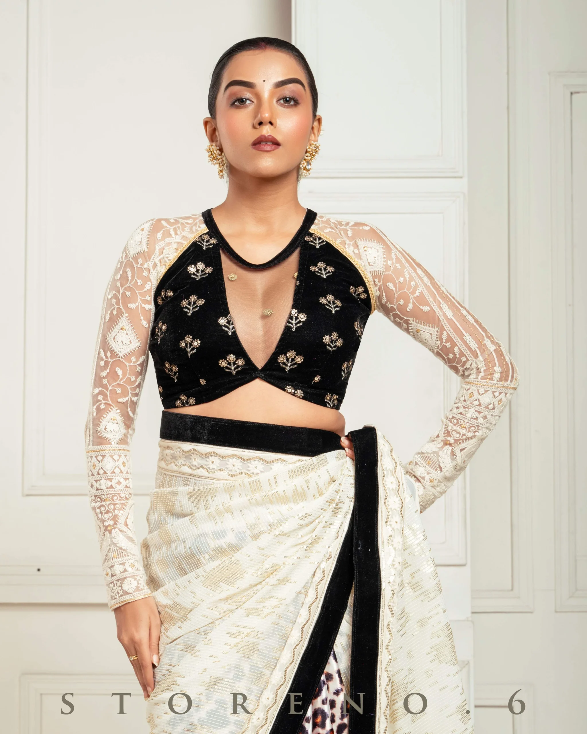 FANCY FITOOR BLOUSE