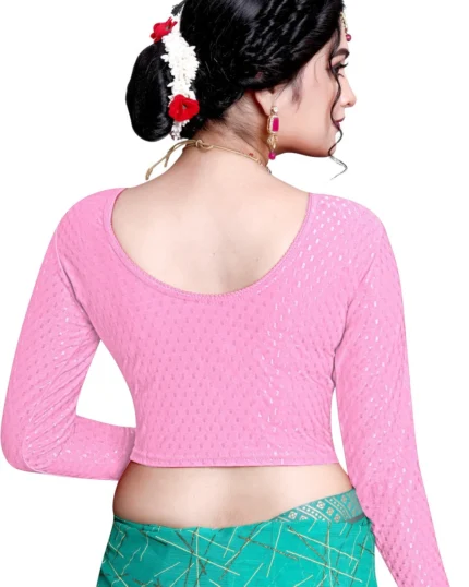 Full Sleeve Round Neck Women Blouse