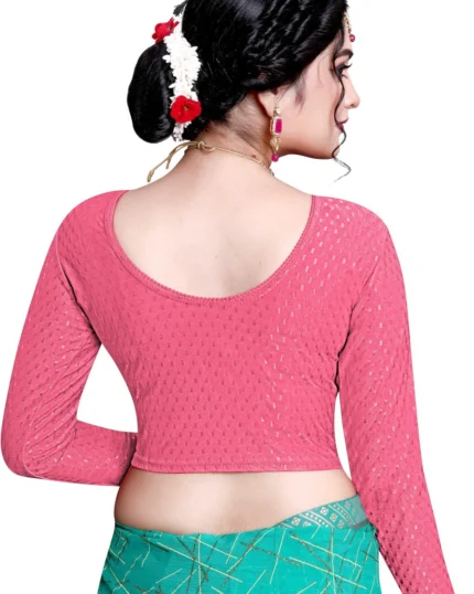Full Sleeve Round Neck Women Blouse
