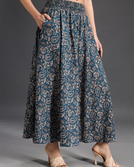 Women Flared Green, Grey, White Viscose Rayon Palazzos