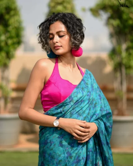 Gulabi Timir Blouse