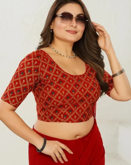 Stretchable Traditional Blouse