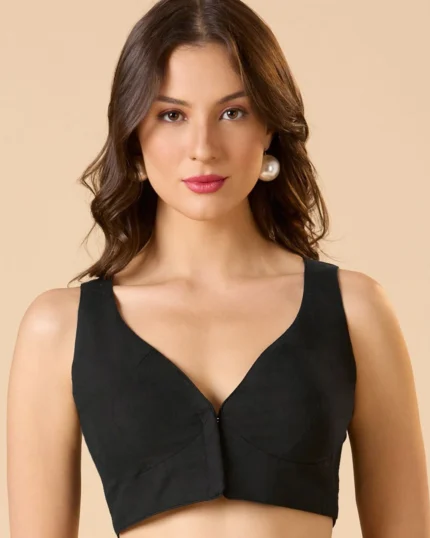 V-Neck Western Style Women Blouse