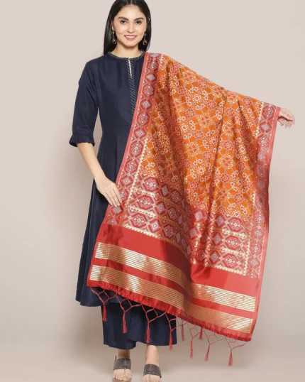 Silk Banarasi Patola Dupatta