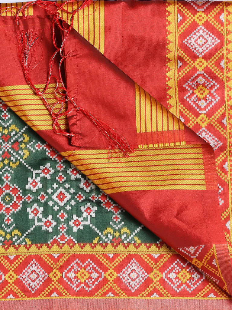 Banarasi Patola Silk Dupatta - Image 4