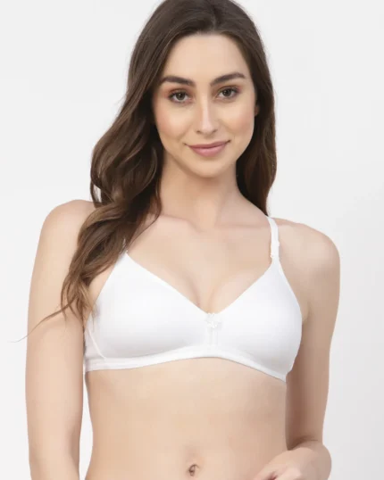 Women's Convertible Straps T-Shirt Bra Non Padded & Non-Wired Medium Coverage
