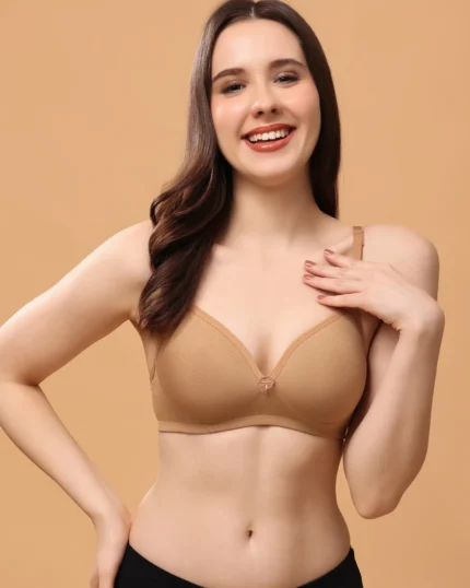 Women's Non-Wired Medium Coverage Convertible-Straps T-Shirt Bra