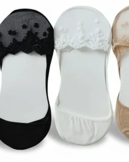 Women Embroidered Peds/Footie/No-Show