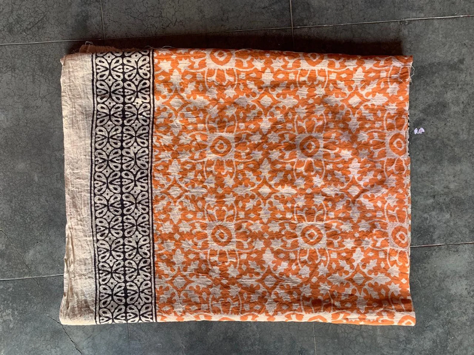 Artisan Cotton Pareo | Hand Block Printed Women's Wear | Environmentally Friendly - Image 4