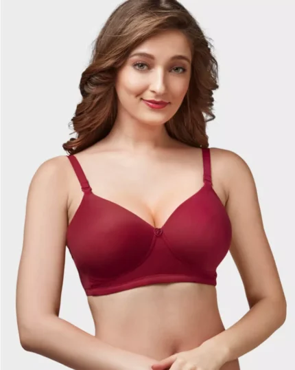 Moulded Feather Non Padded Full Coverage Women Bra