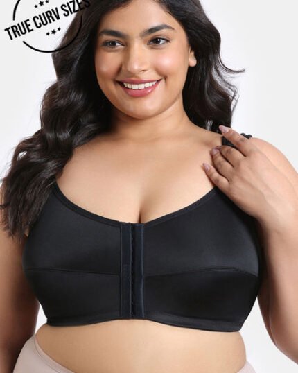 True Curv Posture Correction Double Layered Non-Wired Full Coverage Super Support Bra