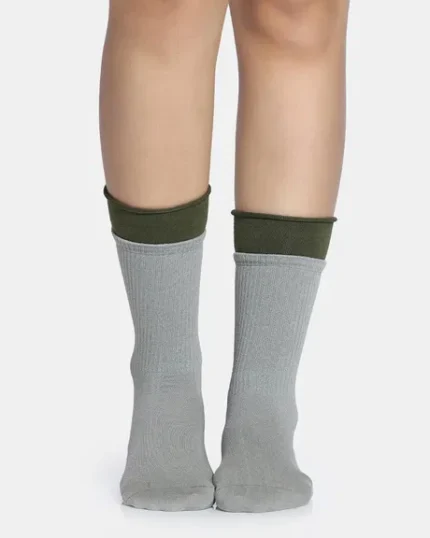 Women's Calf Length Socks - Green