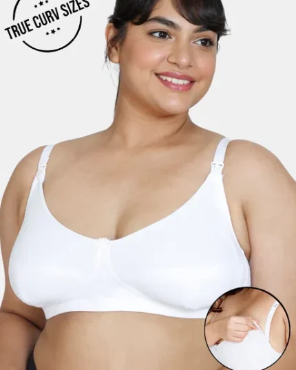 True Curv Maternity Double Layered Non Wired Full Coverage Nursing Bra