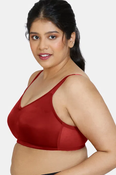 True Curv Double Layered Non Wired Full Coverage Minimiser Bra - Image 2