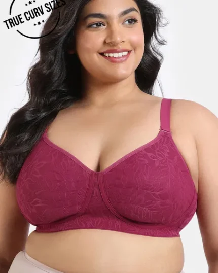 True Curv Lightly Lined Padded Non Wired Full Coverage Super Support Spacer Bra