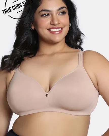 True Curv Padded Non Wired Full Coverage Super Support Bra